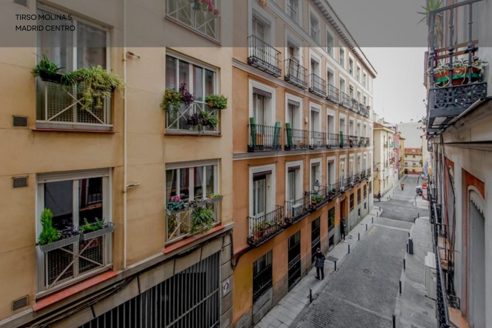 Modern Apt Para 6Pax En La Plaza De Tirso-Centro E1 Madrid Exterior foto